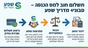 תשלום חוב למס הכנסה