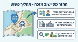 החזר מס ישוב מזכה